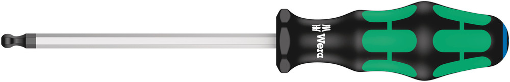 Tournevis hexagonal à tête sphérique 352 6,0 x 125 mm WERA - 05022820001