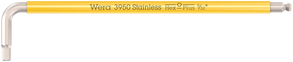Clés mâles coudées,syst. impérial,acier inoxydable 3950 SPKL Multicolour Hex-Plus 5/32