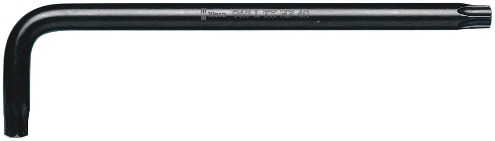  Clés mâles coudées avec fonction de retenue, BlackLaser 967 L TORX HF 20 WERA - 05024164001