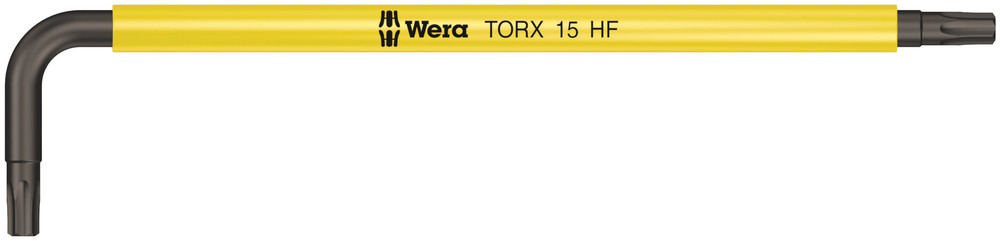  Multicolour Clés mâles coudées avec fonction de retenue 967 SL TORX HF 15 WERA - 05024173001
