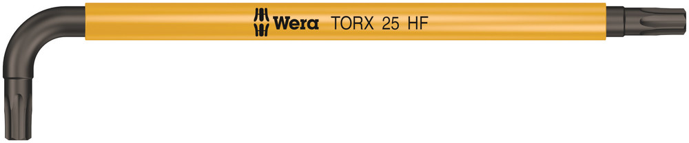  Multicolour Clés mâles coudées avec fonction de retenue 967 SL TORX HF 25 WERA - 05024175001