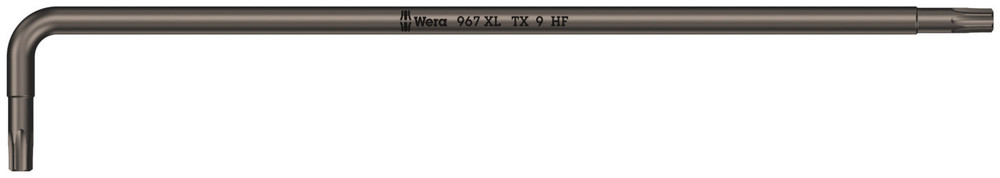 Clés mâles coudées avec fonction de retenue, version longue 967 XL HF TORX 9 WERA - 05024452001