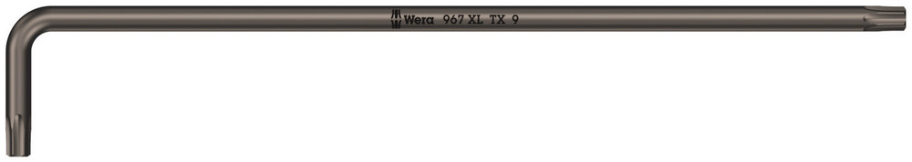 Clés mâles coudées TORX®, version longue 967 XL TORX 9 WERA - 05024462001