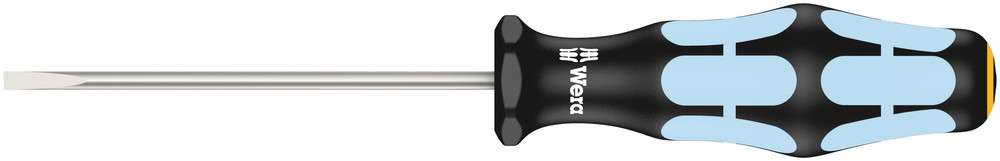 Tournevis pour vis à fente, acier inoxydable 3335 0,5 x 3,0 x 80 mm WERA - 05032001001