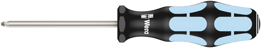 Tournevis pour vis cruciformes PZ, acier inoxydable 3355 PZ 1 x 80 mm WERA - 05032031001