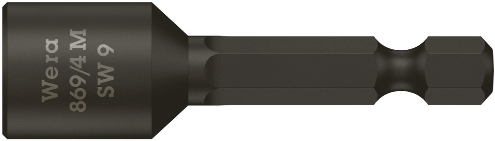 Douilles six pans, magnétiques 869/4 M 9,0 x 50 mm WERA - 05060424001