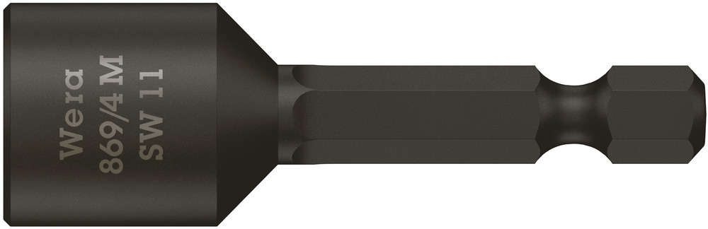 Douilles six pans, magnétiques 869/4 M 11,0 x 50 mm WERA - 05060426001