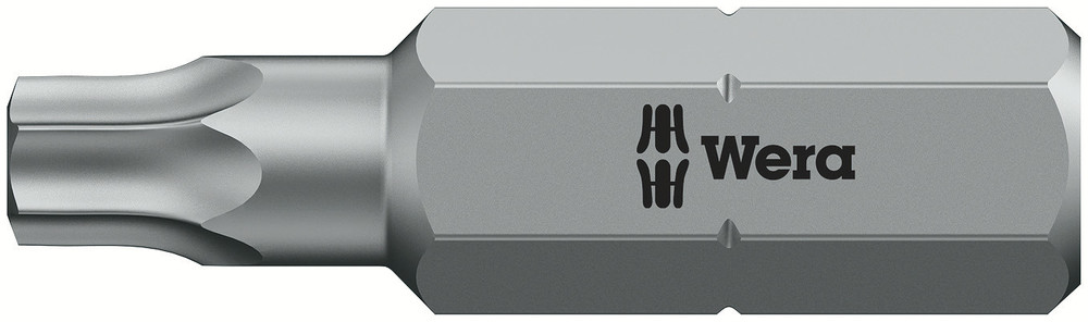 Embouts TORX® Z BO (= avec alésage) 867/1 Z BO TORX 20 x 25 mm WERA - 05066510001