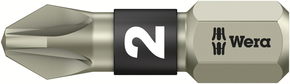 Embouts TS, acier inoxydable 3855/1 TS PZ 2 x 25 mm WERA - 05071021001