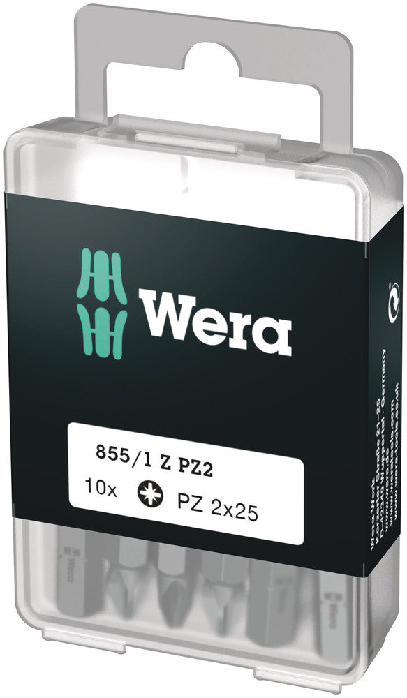 Embouts Z DIY 855/1 Z PZ 2 x 25 mm DIY-Box WERA - 05072404001