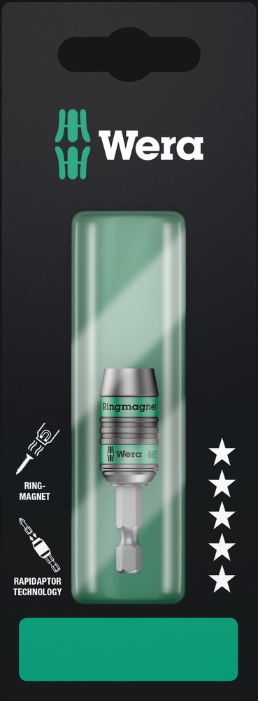 Porte-embouts universel Rapidaptor, à aimant annulaire 887/4 RR SB WERA - 05073511001