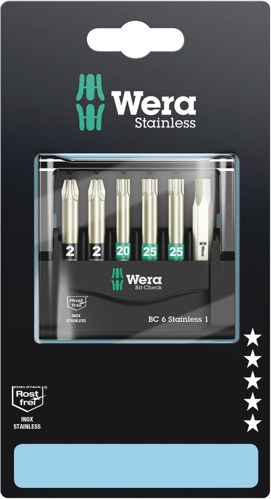Bit-Check 6 Stainless 1 SB Bit-Check 6 Stainless 1 SB WERA - 05073634001