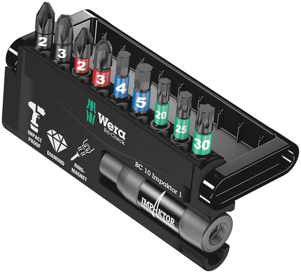 Bit-Check 10 Impaktor 1 SB Bit-Check 10 Impaktor 1 SB WERA - 05073980001