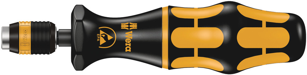Tournevis dynamométriques avec valeur préréglée en usine à la demande du client, taille du manche 105 mm 7461 ESD WERA - 05074842010