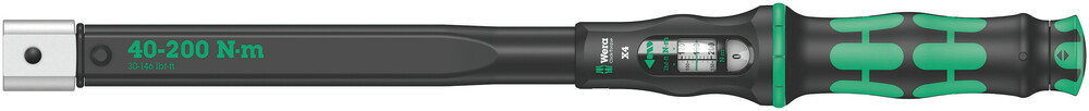 Clé dynamométrique à outil interchangeable Click-Torque X 4, 40-200 Nm Click-Torque X 4 WERA - 05075654001