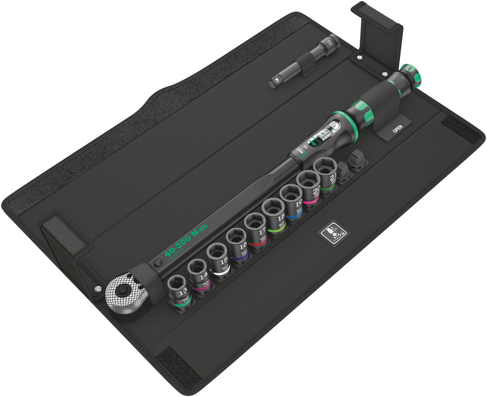 Click-Torque C 3 Set 2 pour le vissage dans le béton, 40-200 Nm Click-Torque C 3 Set 2 WERA - 05075681001