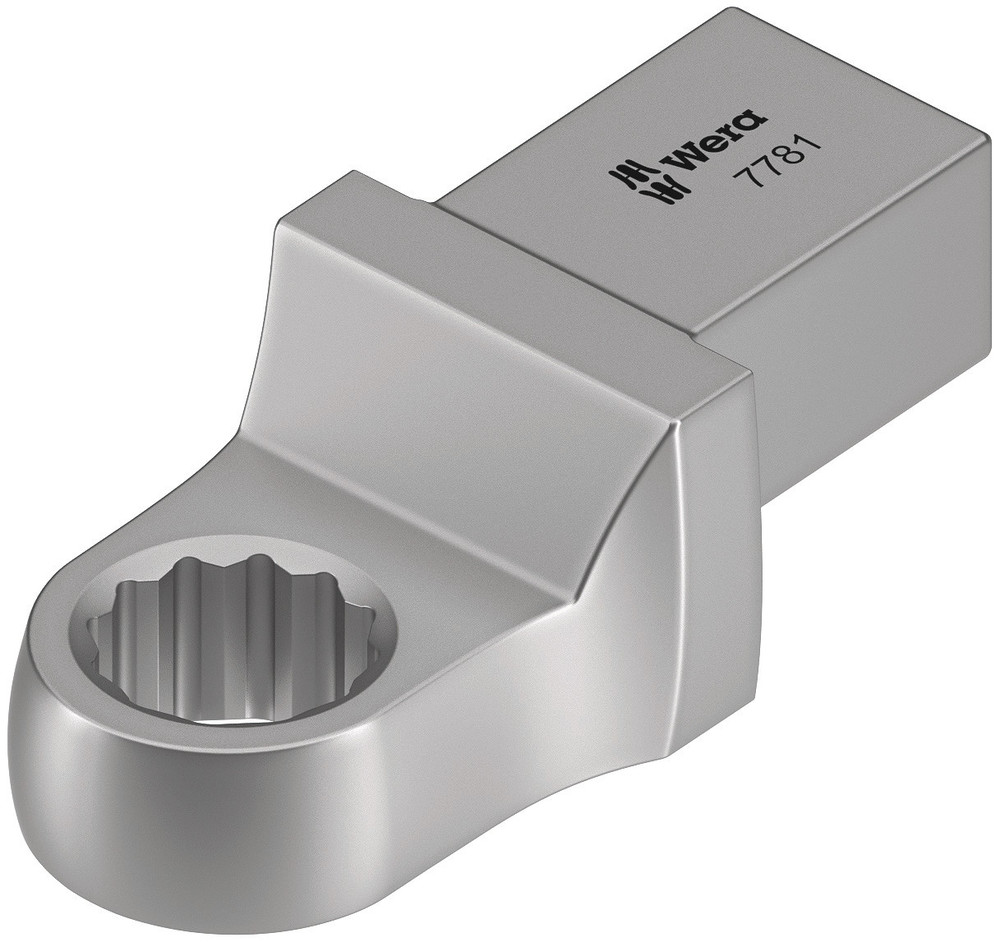 Clé à œil interchangeable, 14x18 mm 7781 14x18mm Ring 15mm WERA - 05078692001