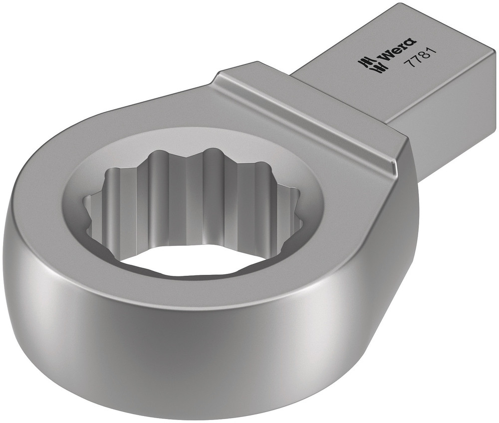 Clé à œil interchangeable, 14x18 mm 7781 14x18mm Ring 32mm WERA - 05078702001