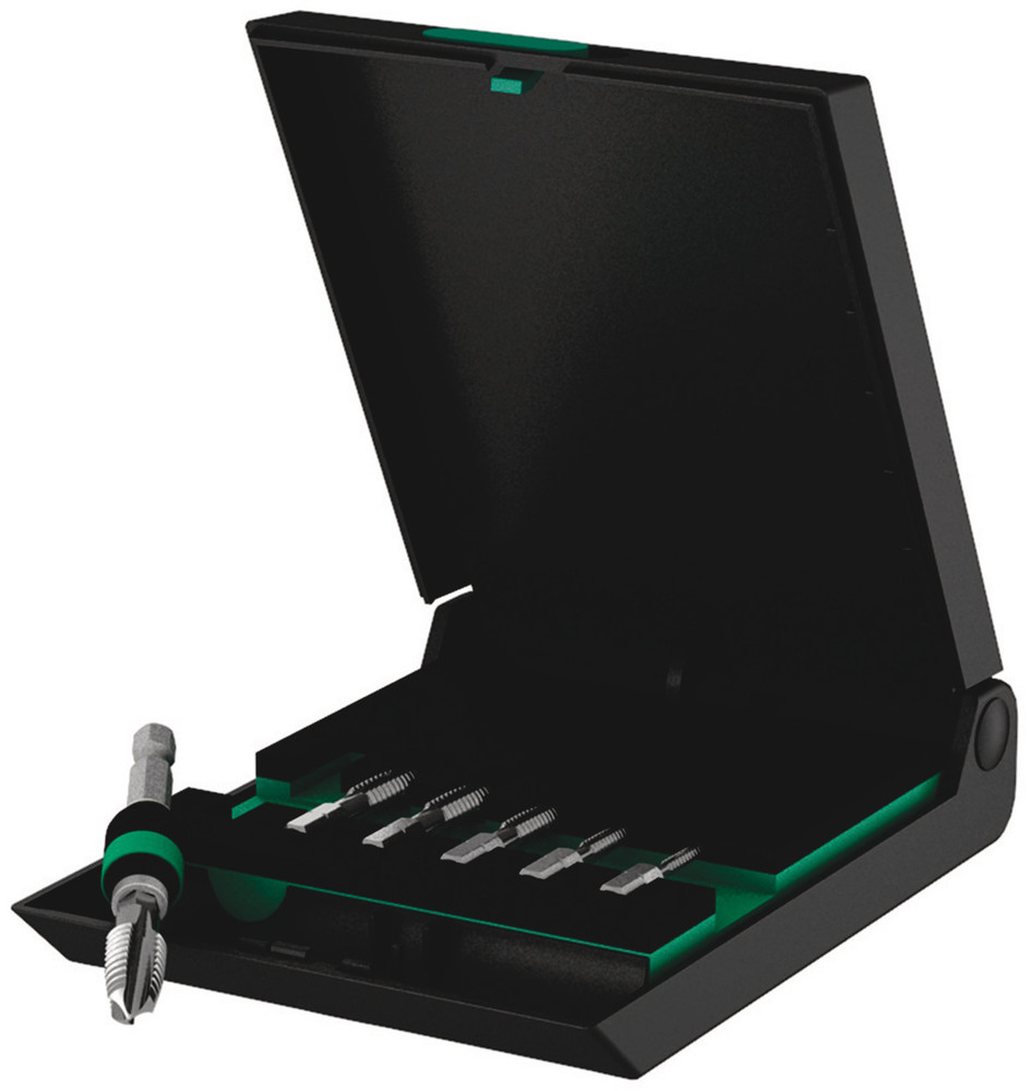 Jeu d'embouts-tarauds 844/7 WERA - 05104654001