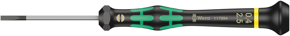 Tournevis électronicien pour vis à fente 2035 0,40 x 2,5 x 50 mm WERA - 05117994001