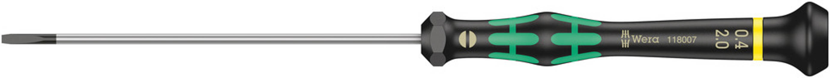 Tournevis électronicien pour vis à fente 2035 0,50 x 3,0 x 50 mm WERA - 05117995001