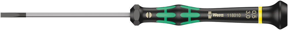 Tournevis électronicien pour vis à fente 2035 0,50 x 3,0 x 80 mm WERA - 05118010001