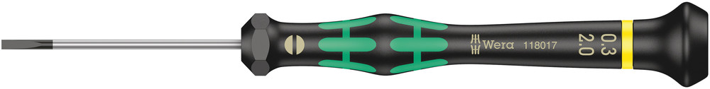Tournevis électronicien pour vis à fente 2035 0,30 x 2,0 x 50 mm WERA - 05118017001