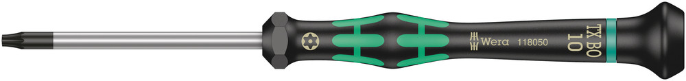 Tournevis électronicien TORX® BO 2067 BO TORX 10 x 60 mm WERA - 05118050001
