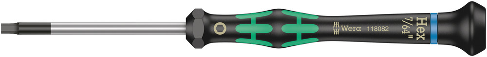 Tournevis électronicien pour vis six pans creux 2054 Hex-Plus 7/64