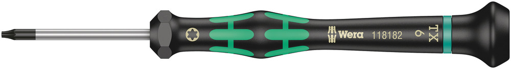 Tournevis électronicien TORX® HF avec fonction de retenue 2067 TORX HF 6 x 40 mm WERA - 05118182001