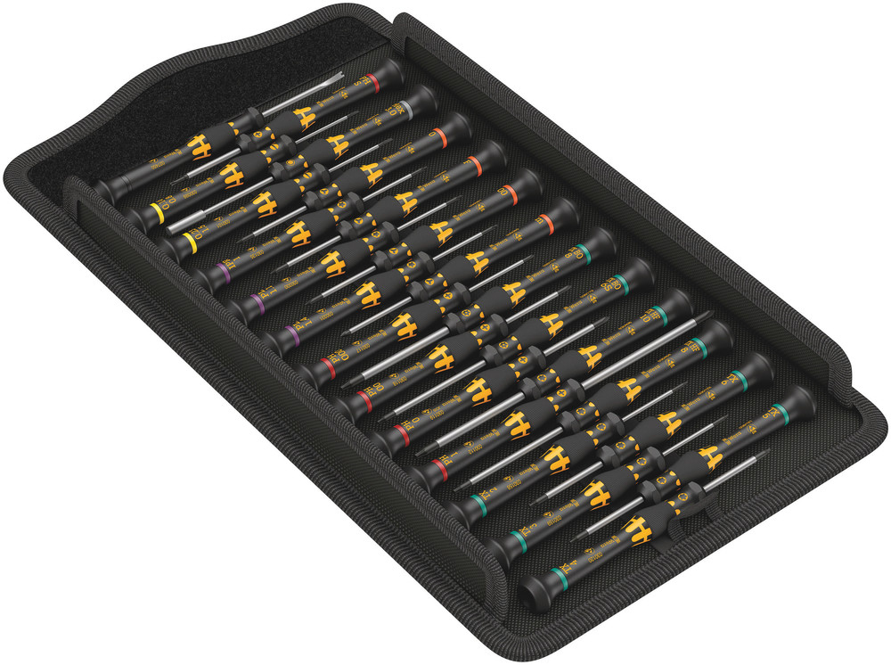 Jeu de tournevis électronicien Kraftform ESD Micro Big Pack 1 Wera - 05134019001