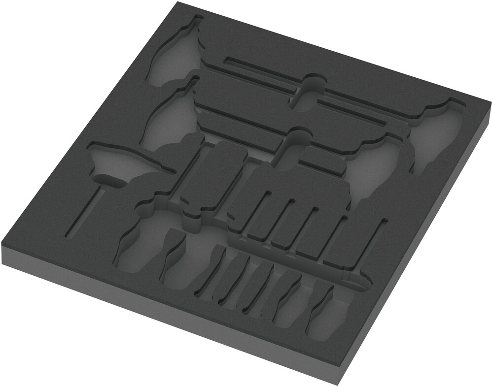 Pièce de rechange, sans outils 9813 Insert en mousse p.j. tournevis Hex 1 Wera - 05137313001