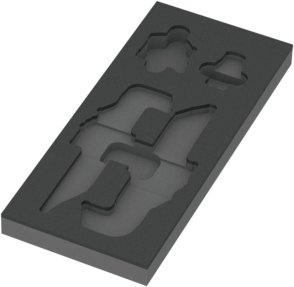 Pièce de rechange, sans outils 9840 Insert en mousse pour jeu de clés coudées 1 Wera - 05137340001