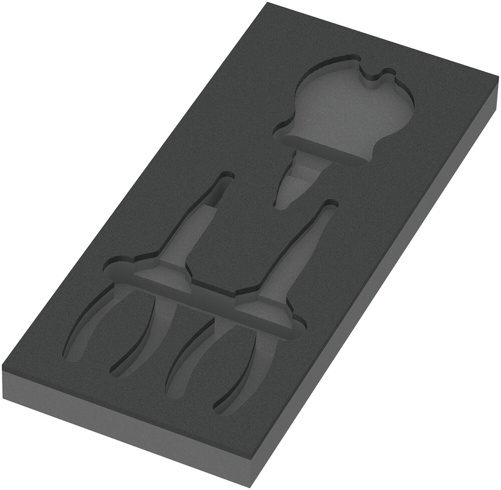 Pièce de rechange, sans outils 9881 Insert en mousse 9780 jeu de pinces KNIPEX 2 Wera - 05137381001