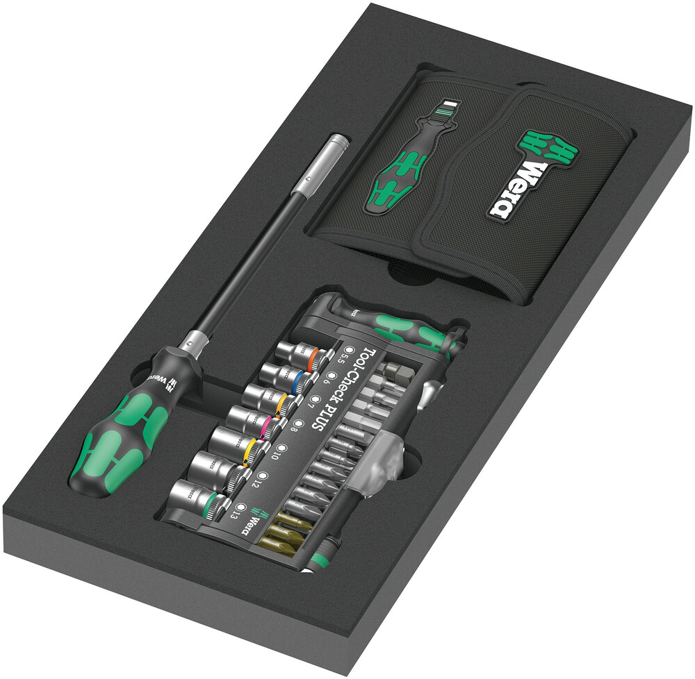 Jeu d'outils 57 pièces 9750 Jeu d'outils KK et Tool-Check PLUS 1 Wera - 05150150001