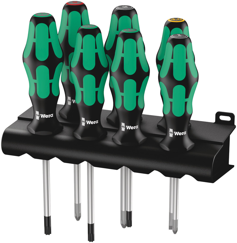 Jeu de tournevis Kraftform Plus Lasertip + Rack 335/350/367/7 WERA - 05320540001