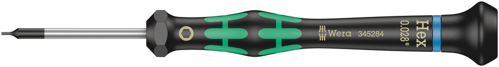 Tournevis électronicien pour vis six pans creux 2054 Hex-Plus 0,028 x 40 mm WERA - 05345284001