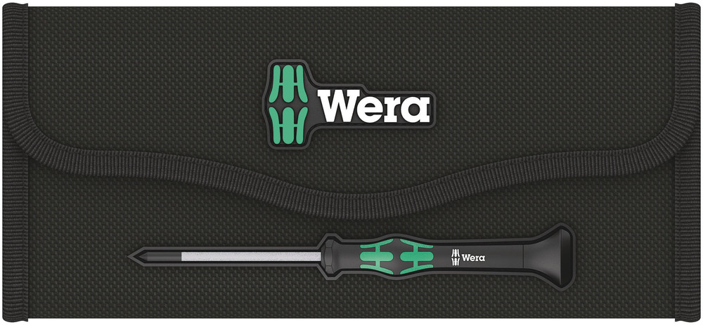 Poche pliante pour logement de jeux Micro pouvant comporter jusqu'à 12 pièces, vide 9454 Poche pliante Micro-Set 12 WERA - 05671385001