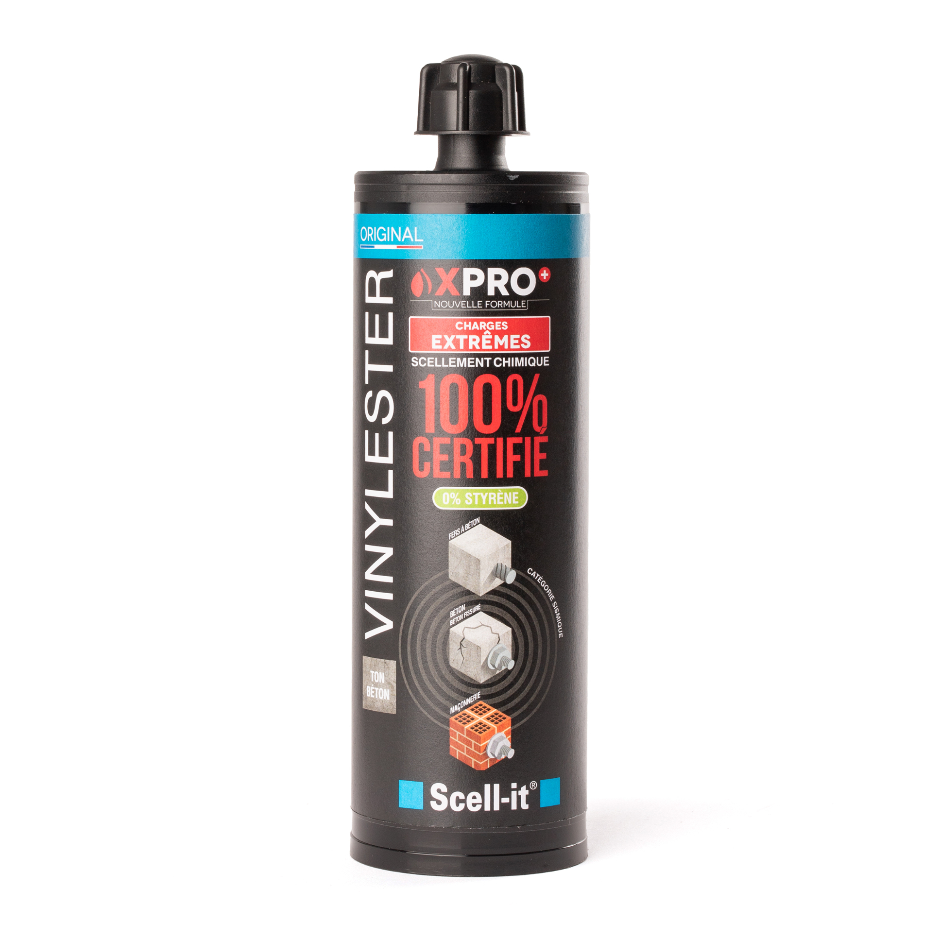 Scellement chimique 420 ml spécial béton - SCELL-IT - X-PRO420