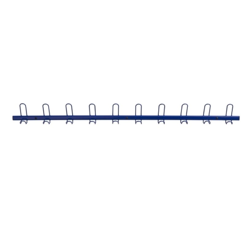 Portemanteaux 10 patères coloris bleu - MOTTEZ - B230CBL