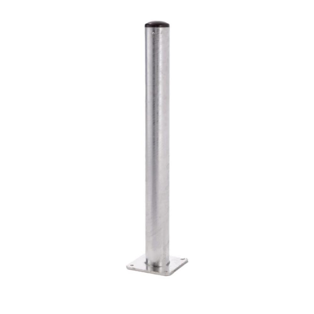  Poteau de protection HT 120 cm galvanisé  - MOTTEZ - B351SD89H120GA