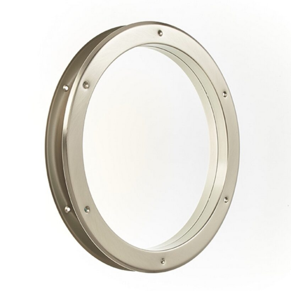 Hublot de porte rond Ø 38.5 cm métal  - MOTTEZ - B409S2MET39