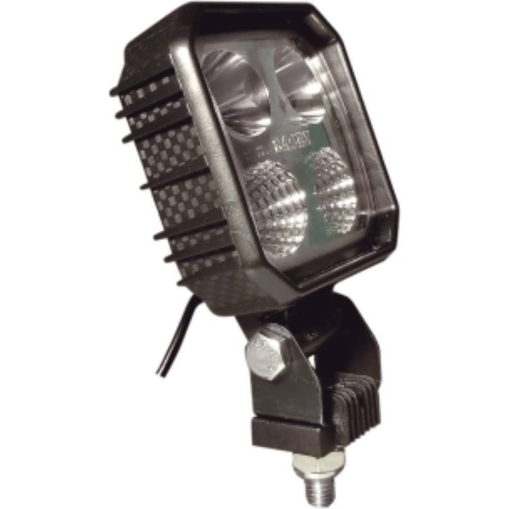 PHARE DE TRAVAIL CARRE LED 10/30V 9W 1000LM BOITIER CARBONE AVEC INTERRUPTEUR - CEA - 79708