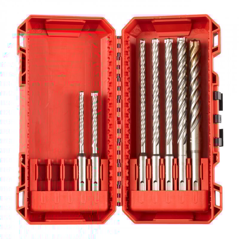 COFFRET DE 7 FORÊTS SDS+ 4 TAILLANTS MX4 MILWAUKEE ACCESSOIRES - 4932492113