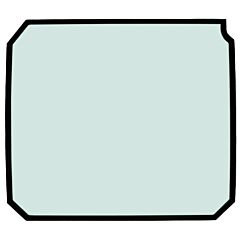 Vitre de toit pour télescopique JCB 827/80226 adaptable - 053779B