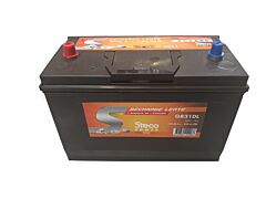 Batterie 12V 110 Ah (20h) 330x172x240 mm Décharge Lente STECOPOWER - GR31DL