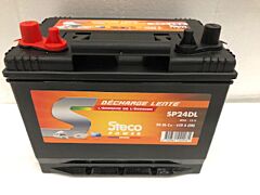 Batterie 12V 80 Ah (20h) 257x172x220 Gamme STECO Décharge Lente STECOPOWER - L031SP24DL
