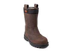 BOTTE FOURREE DE SECURITE GASTON MILLE MARRON KAMA S3 -RAMA3
