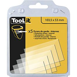 5 ÉCRANS INTERNES 103,5 x 53 - MASTER 9-13 G - GYS - 040786
