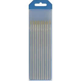 10 ÉLECTRODES TUNGSTENE LANTHANE WL15 Ø3,2 - OR - AC/DC - GYS - 045361